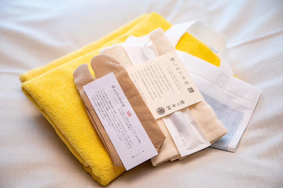 客室アメニティ一例