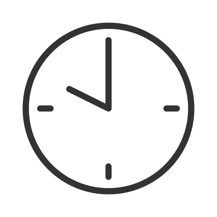 時計のアイコン