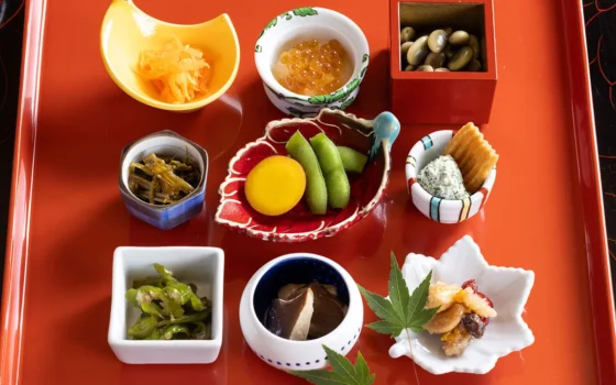 【夕食一例】信州産の食材を中心に発酵食も取り入れた新和食をご堪能ください